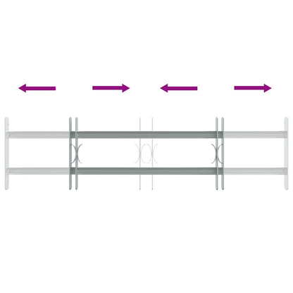 Griglia di Sicurezza per Finestre con 2 Traverse 3 pcs | homemem39