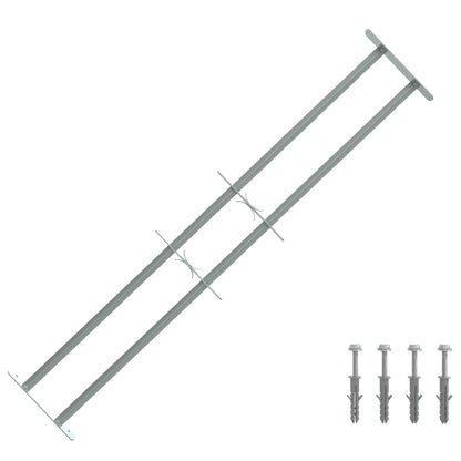 Griglia di Sicurezza per Finestre con 2 Traverse 3 pcs | homemem39