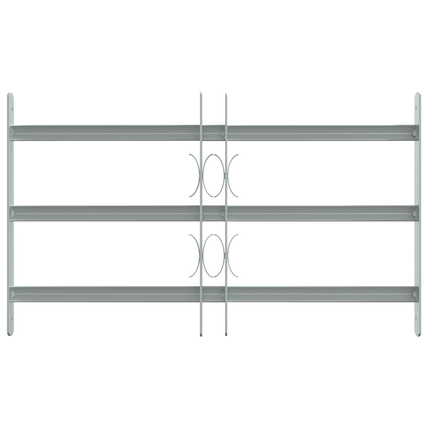 Griglia di Sicurezza per Finestra con 3 Traversine 3 pcs | homemem39