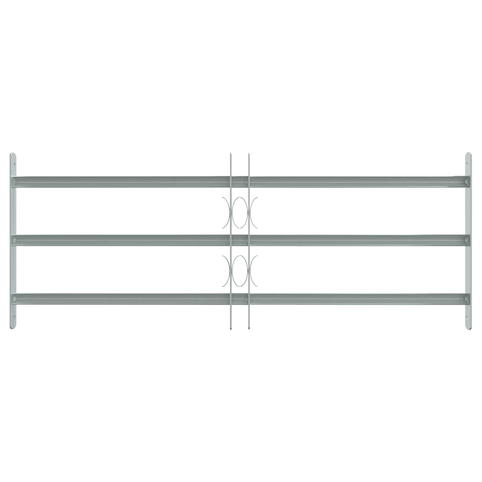 Griglia di Sicurezza per Finestra con 3 Traversine 3 pcs | homemem39