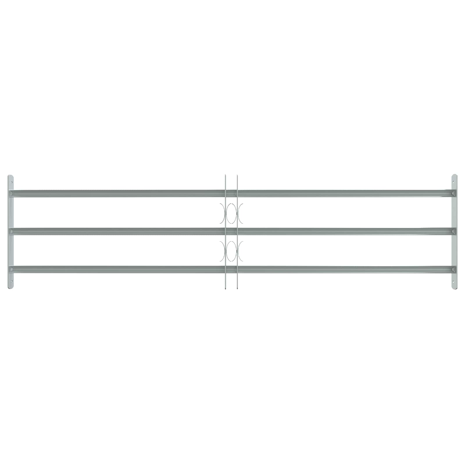 Griglia di Sicurezza per Finestra con 3 Traversine 3 pcs | homemem39