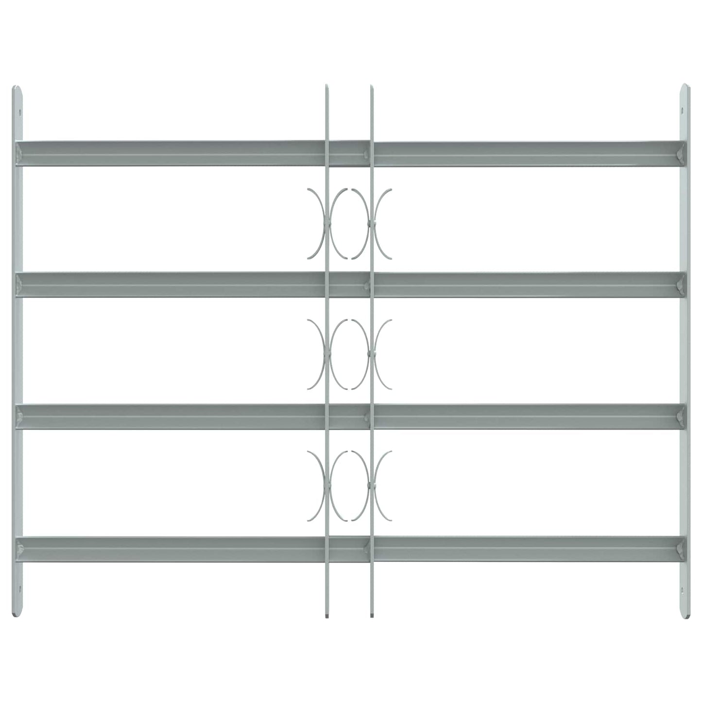 Griglia di sicurezza per finestre con 4 barre trasversali 3 pcs | homemem39