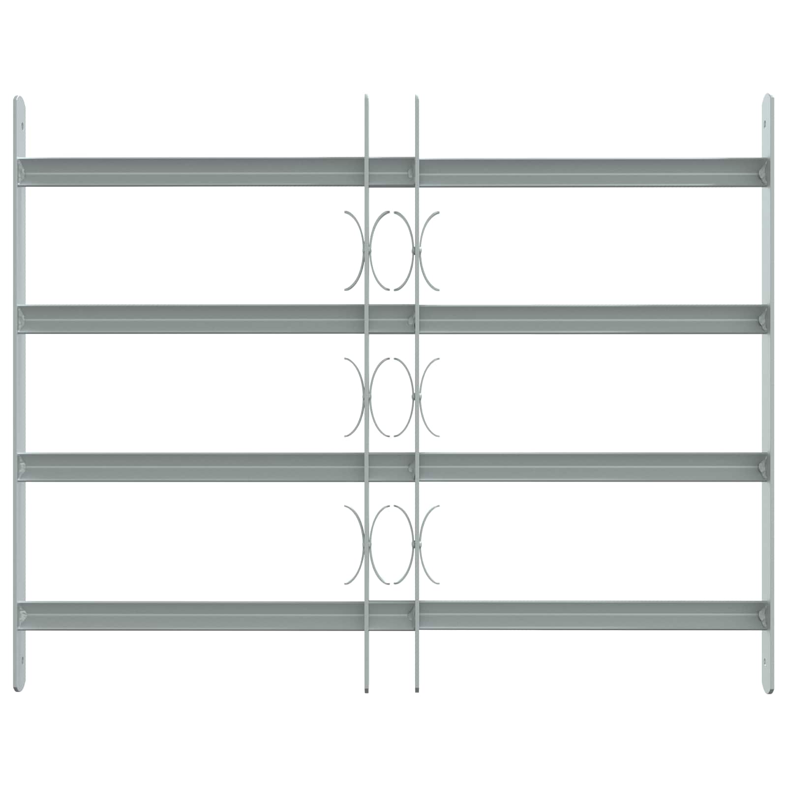 Griglia di sicurezza per finestre con 4 barre trasversali 3 pcs | homemem39