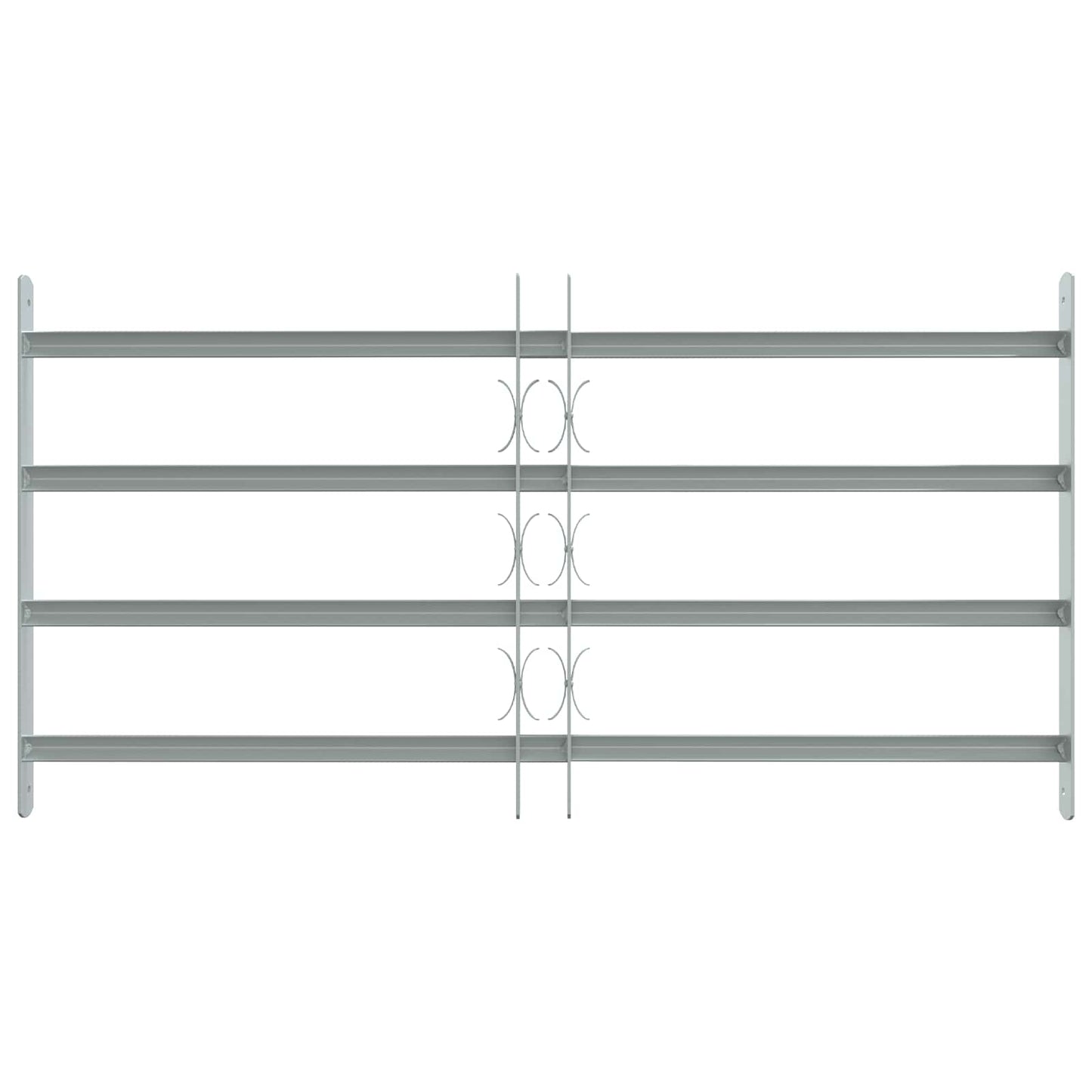 Griglia di sicurezza per finestre con 4 barre trasversali 3 pcs | homemem39