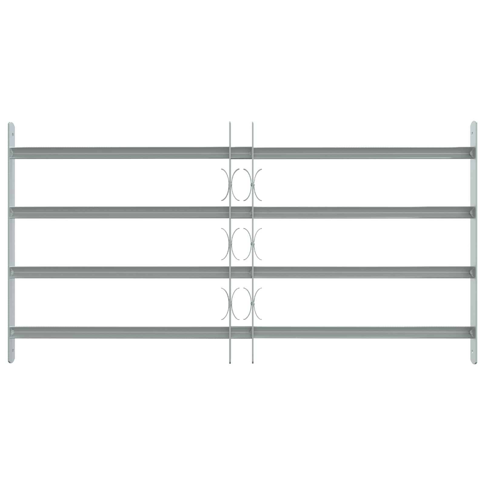 Griglia di sicurezza per finestre con 4 barre trasversali 3 pcs | homemem39