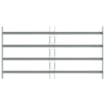 Griglia di sicurezza per finestre con 4 barre trasversali 3 pcs | homemem39