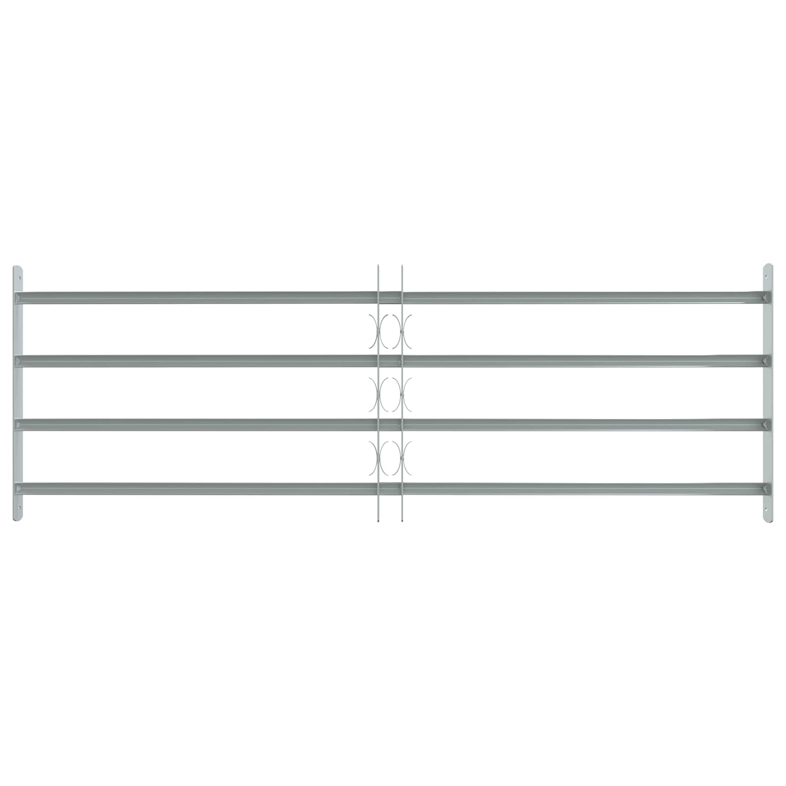 Griglia di sicurezza per finestre con 4 barre trasversali 3 pcs | homemem39