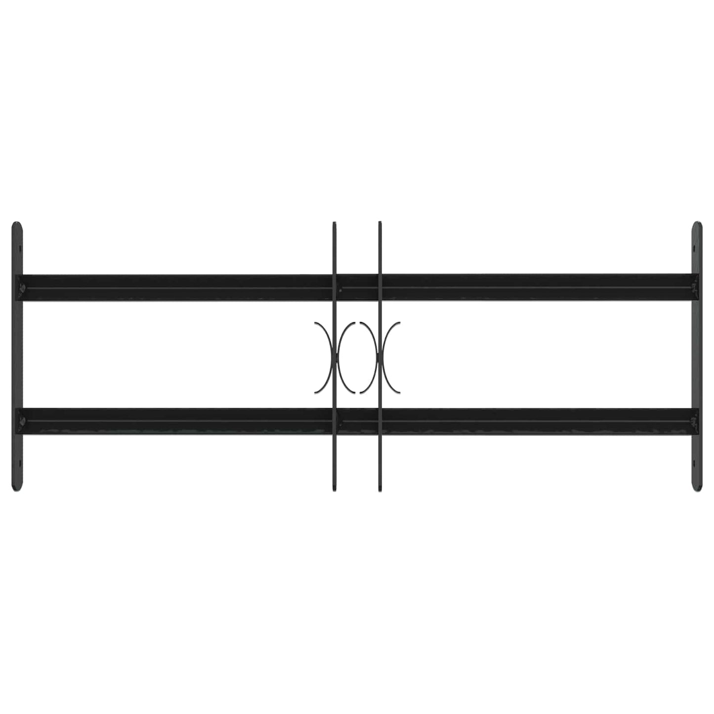 Griglia di Sicurezza per Finestre con 2 Traverse 3 pcs 43-74 cm | homemem39