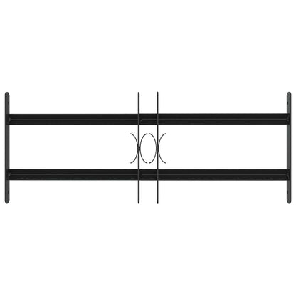 Griglia di Sicurezza per Finestre con 2 Traverse 3 pcs 43-74 cm | homemem39