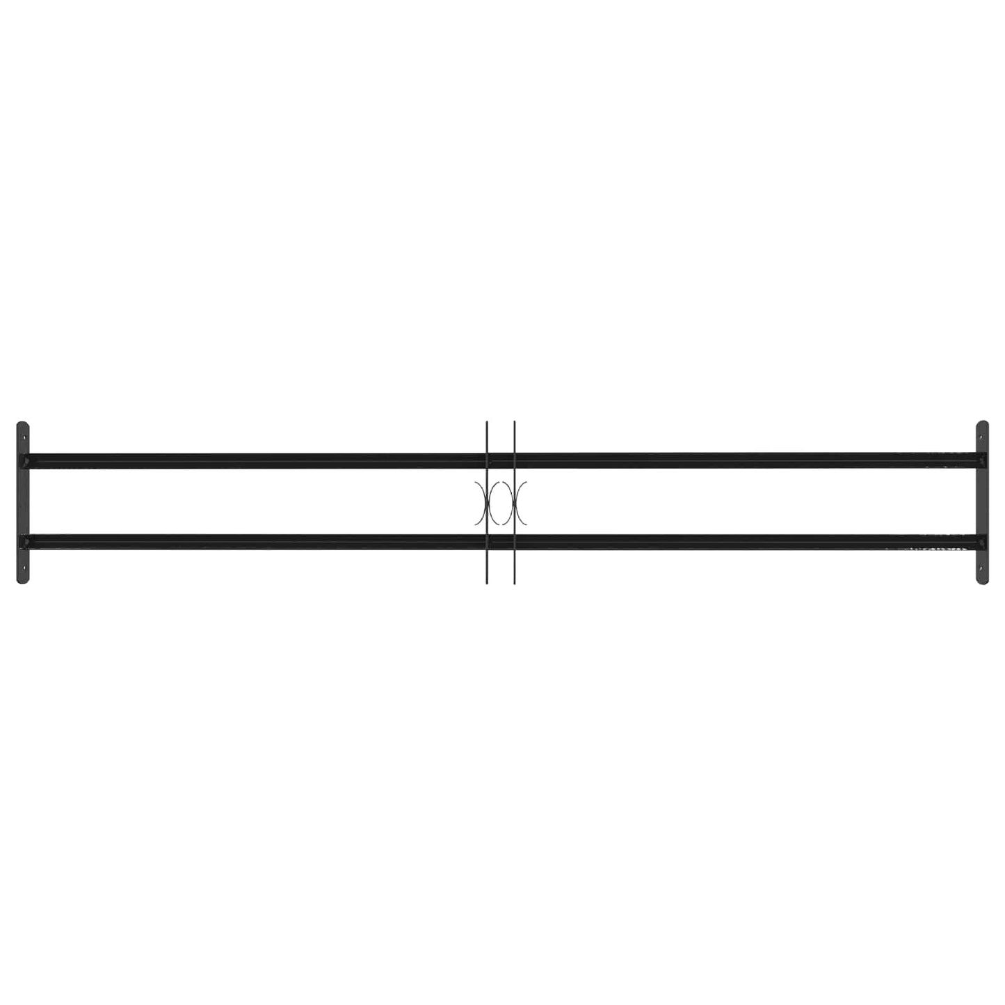 Griglia di Sicurezza per Finestre con 2 Traverse 3 pcs | homemem39