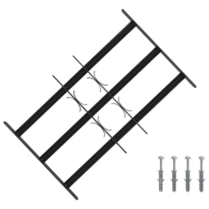 Griglia di Sicurezza per Finestra con 3 Traversine 3 pcs | homemem39