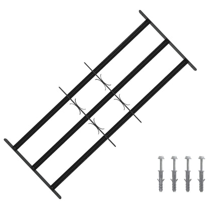 Griglia di Sicurezza per Finestra con 3 Traversine 3 pcs | homemem39