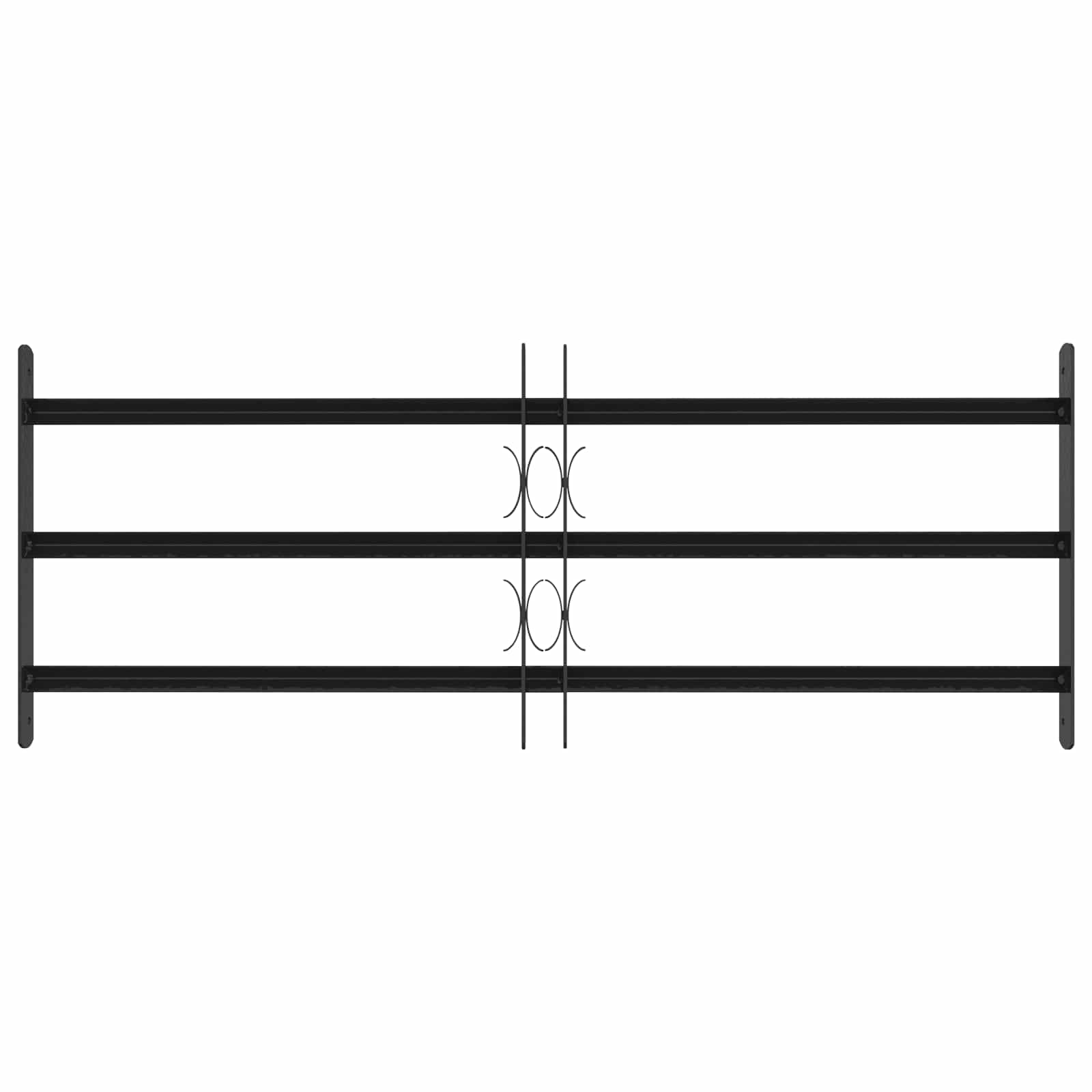 Griglia di Sicurezza per Finestra con 3 Traversine 3 pcs | homemem39