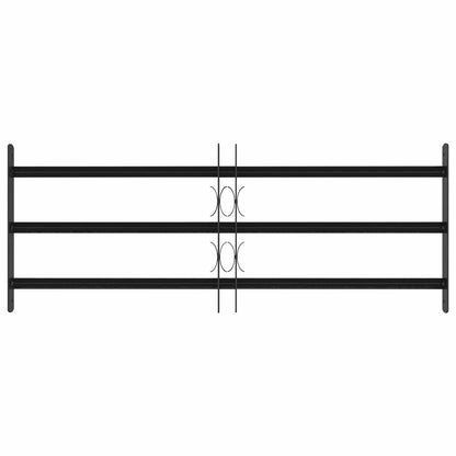 Griglia di Sicurezza per Finestra con 3 Traversine 3 pcs | homemem39