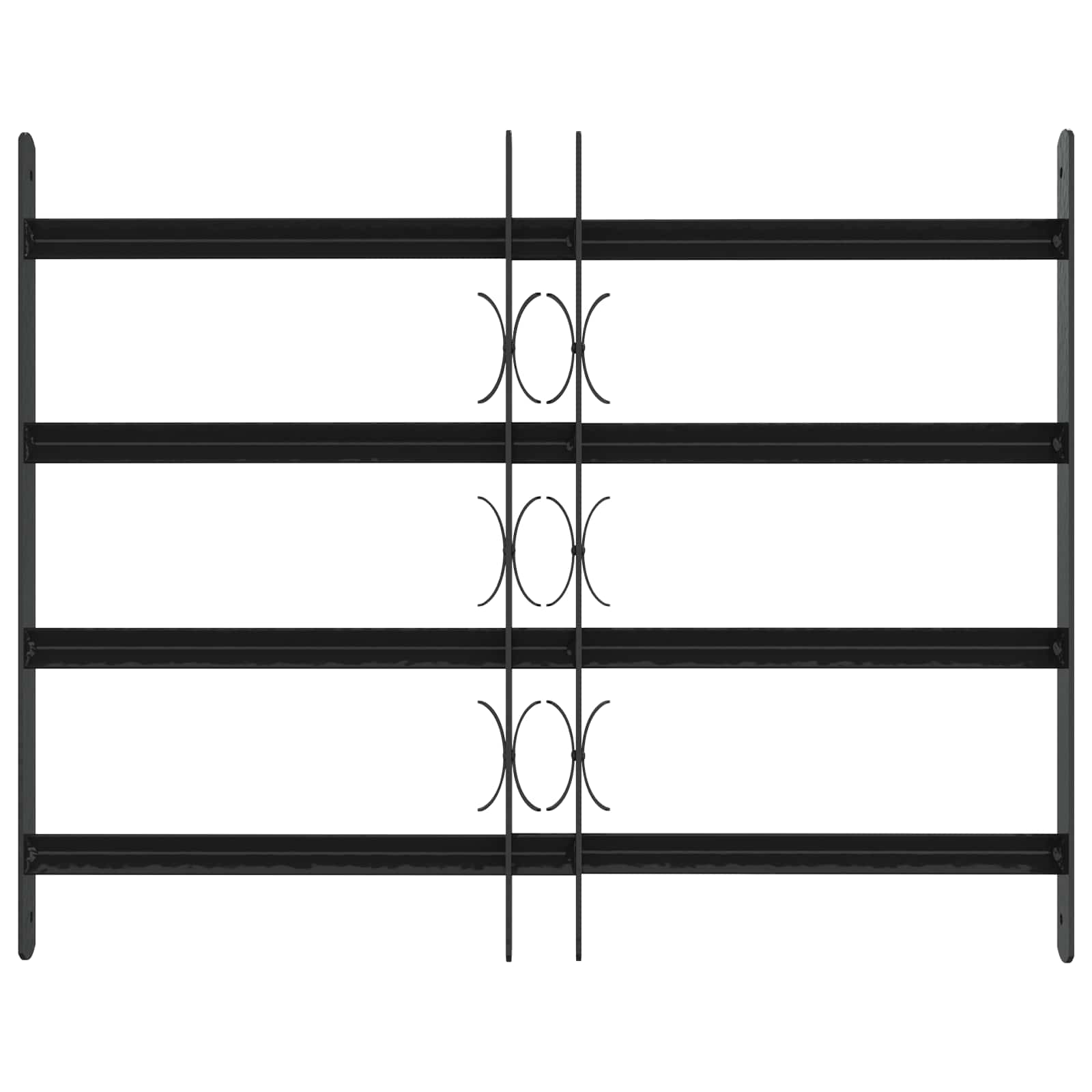 Griglia di sicurezza per finestre con 4 barre trasversali 3 pcs | homemem39