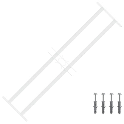 Griglia di Sicurezza per Finestre con 2 Traverse 63-114 cm | homemem39
