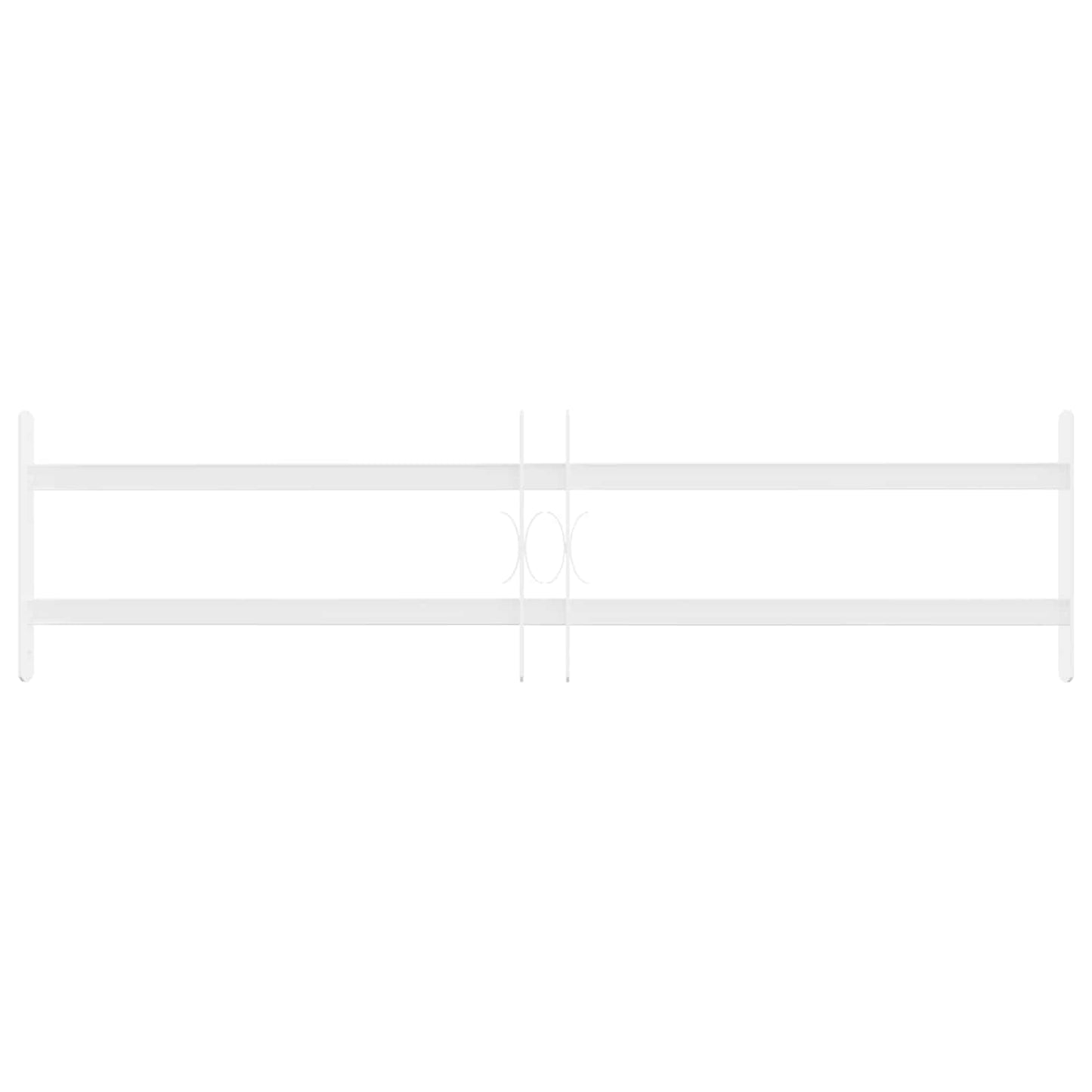 Griglia di Sicurezza per Finestre con 2 Traverse 63-114 cm | homemem39