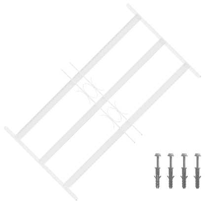 Griglia di Sicurezza per Finestra con 3 Traversine 43-74 cm | homemem39