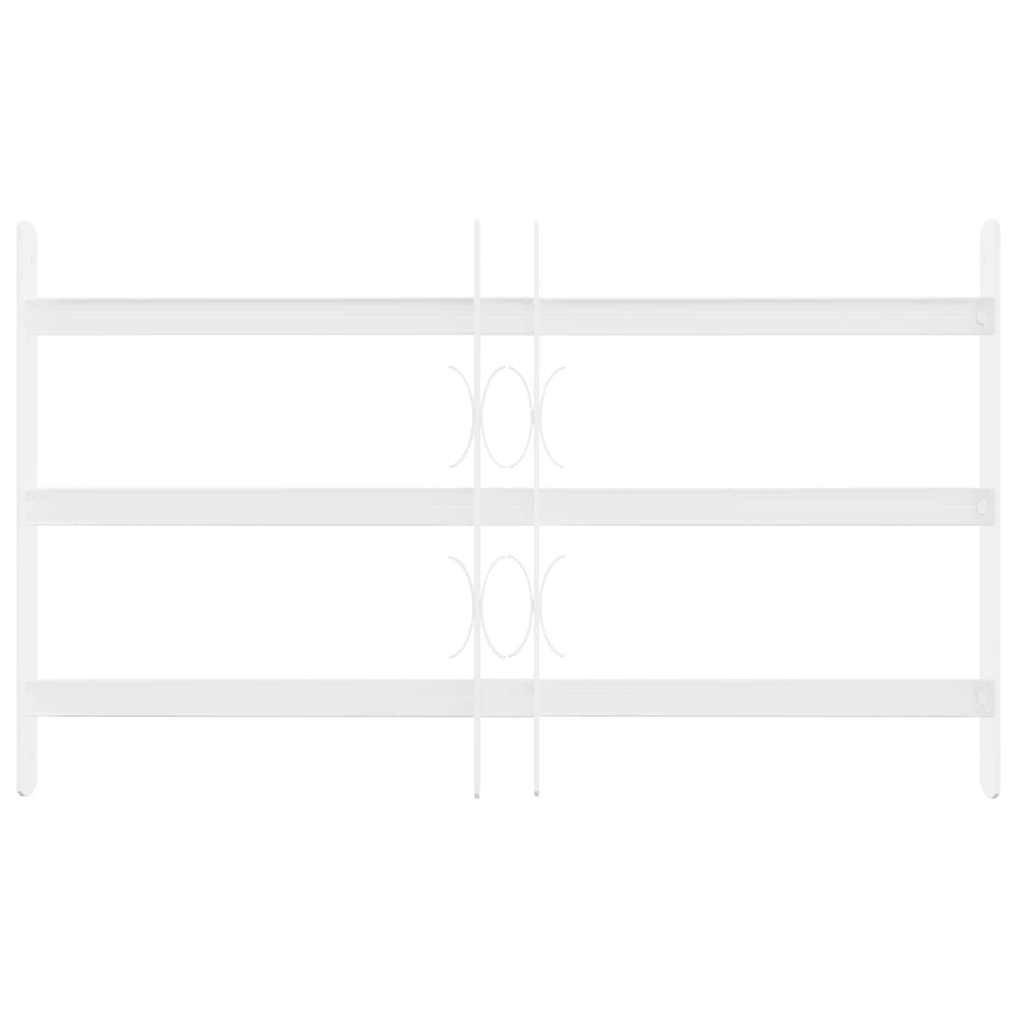 Griglia di Sicurezza per Finestra con 3 Traversine 43-74 cm | homemem39