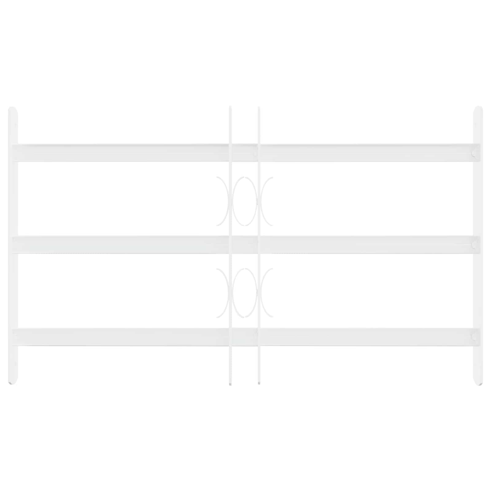 Griglia di Sicurezza per Finestra con 3 Traversine 43-74 cm | homemem39