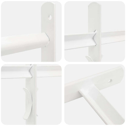 Griglia di Sicurezza per Finestra con 3 Traversine 63-114 cm | homemem39