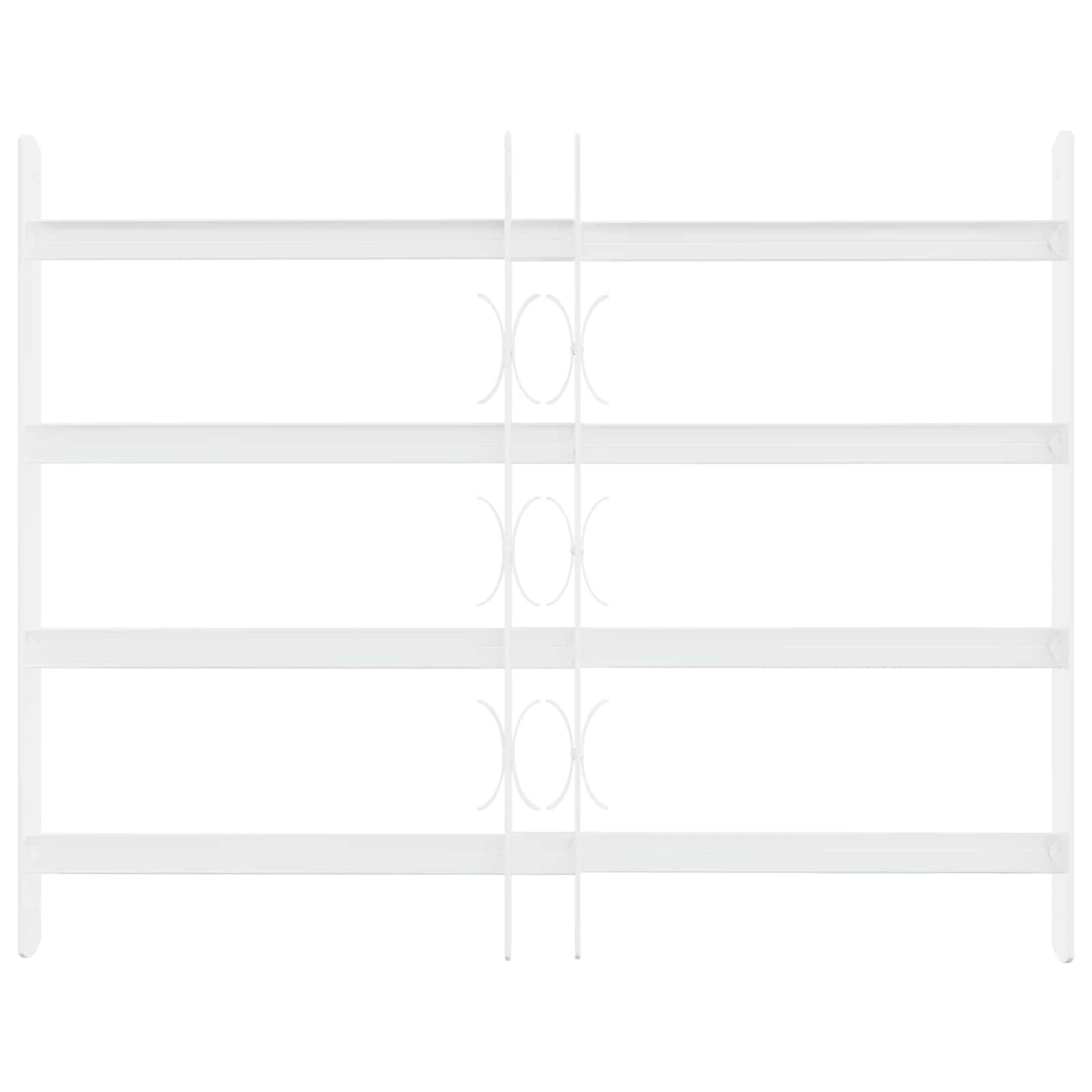 Griglia di sicurezza per finestre con 4 barre trasversali 3 pcs | homemem39