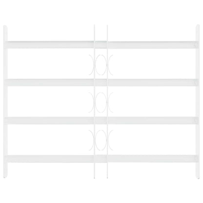 Griglia di sicurezza per finestre con 4 barre trasversali 3 pcs | homemem39