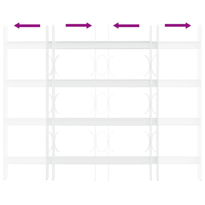 Griglia di sicurezza per finestre con 4 barre trasversali 3 pcs | homemem39