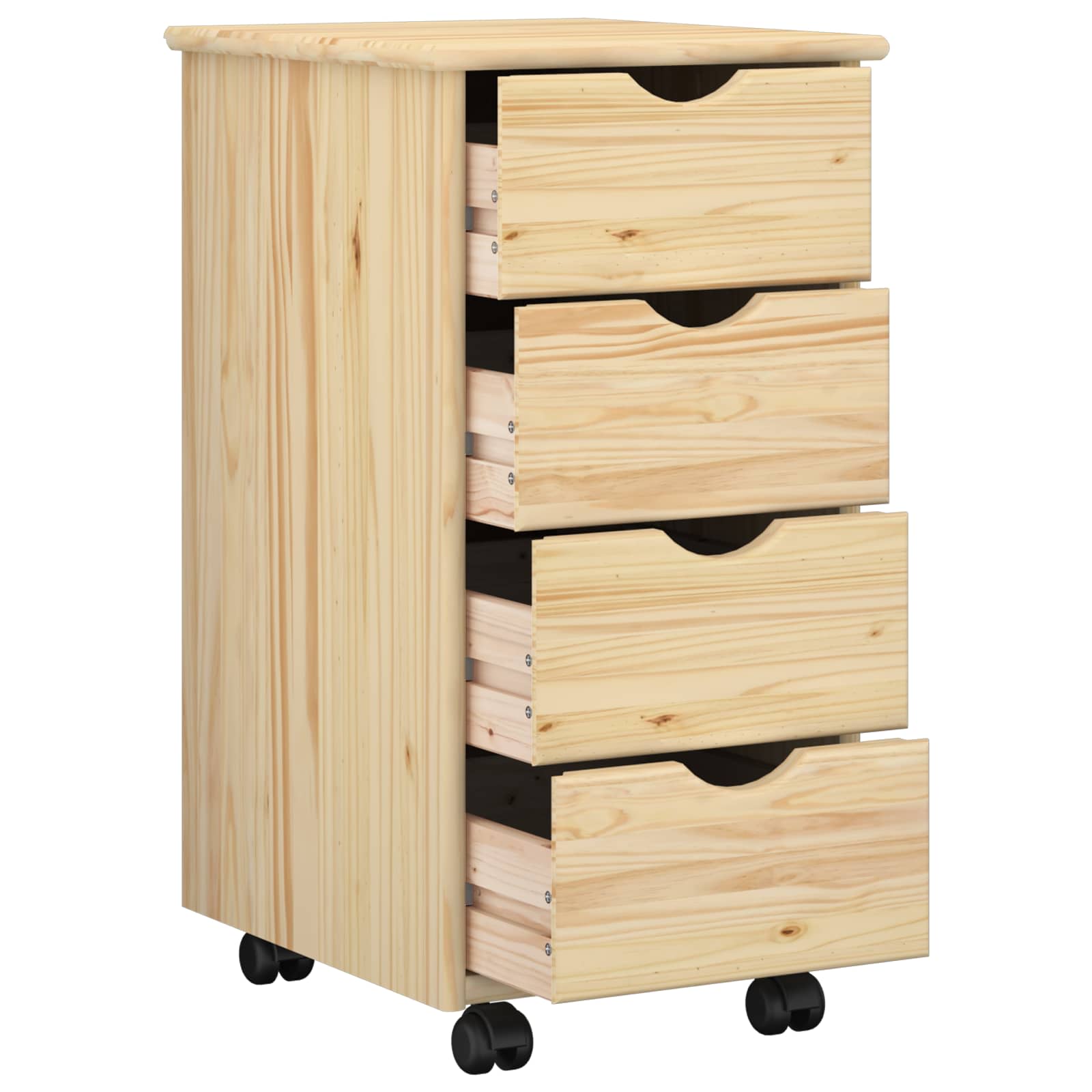 Mobile con Ruote con ruota Marrone 65,5 x 34 x 39 cm | homemem39