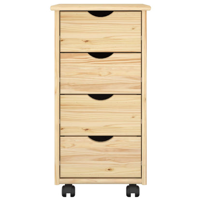 Mobile con Ruote con ruota Marrone 65,5 x 34 x 39 cm | homemem39