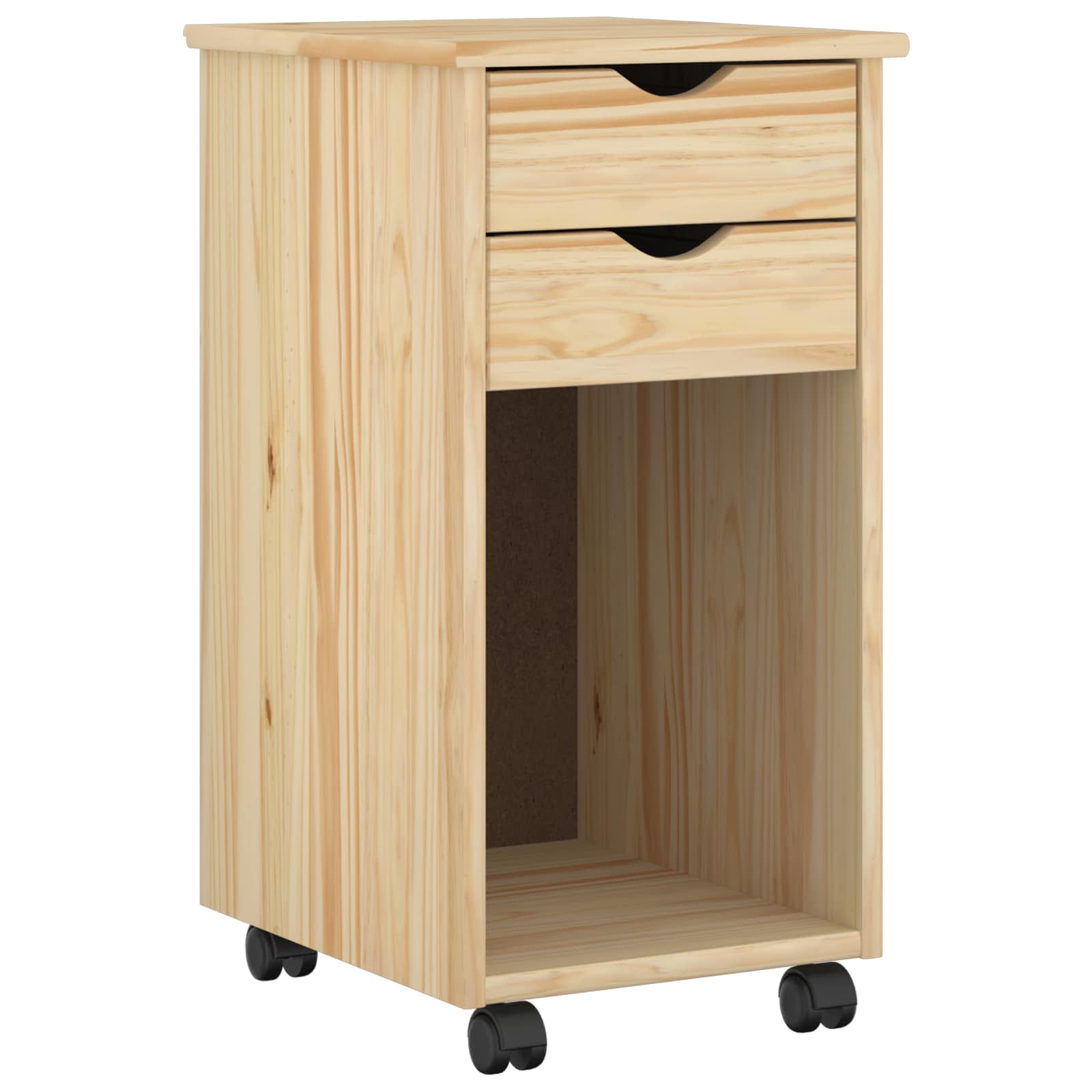 Mobile con Ruote Marrone 34 x 39 x 65,5 cm | homemem39