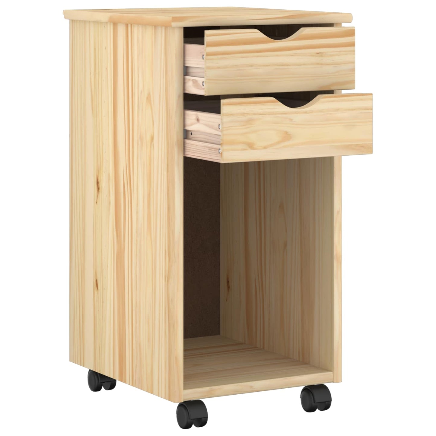 Mobile con Ruote Marrone 34 x 39 x 65,5 cm | homemem39