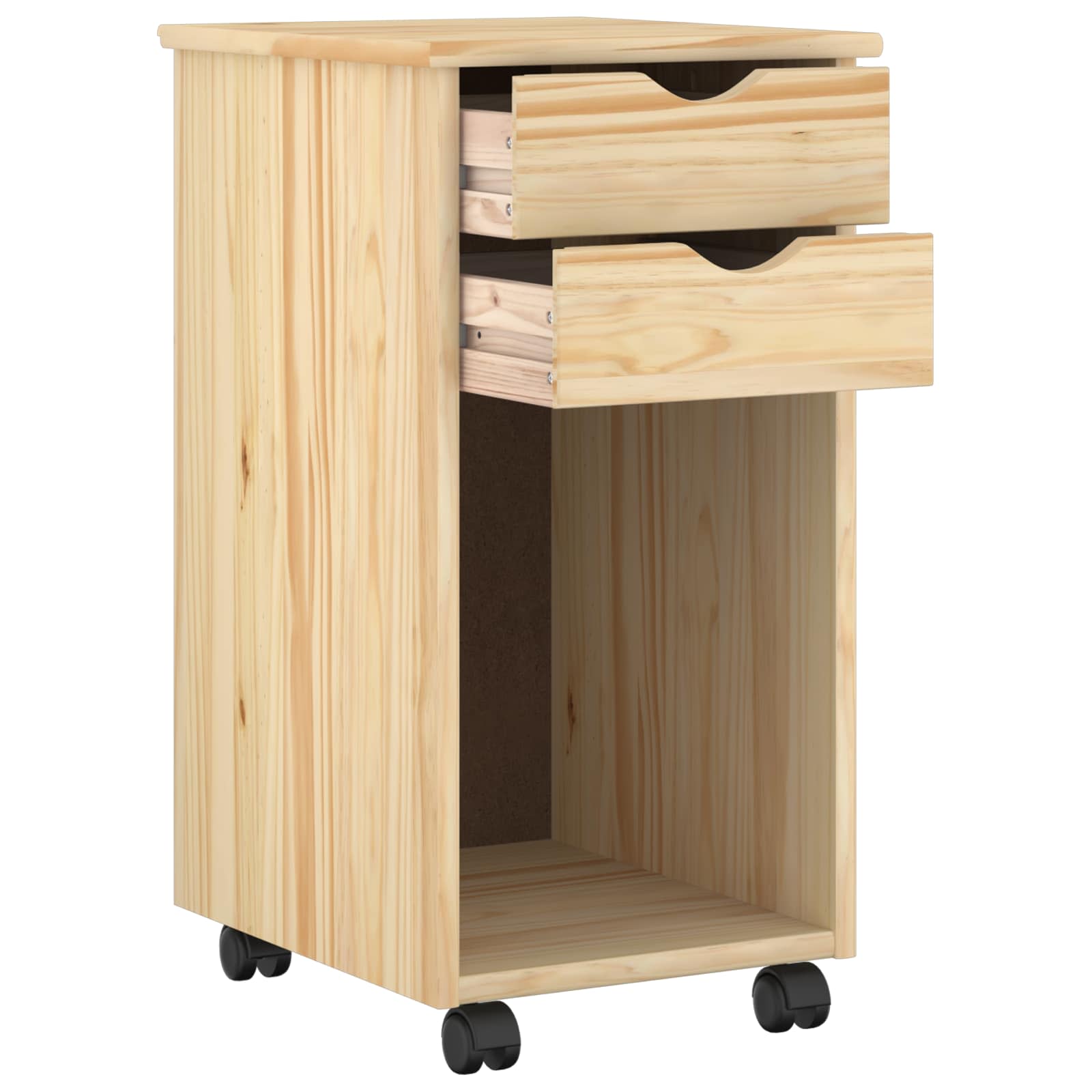Mobile con Ruote Marrone 34 x 39 x 65,5 cm | homemem39