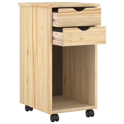 Mobile con Ruote Marrone 34 x 39 x 65,5 cm | homemem39