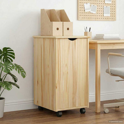 Mobile con Ruote con ruota Marrone 34 x 39 x 65,5 cm | homemem39