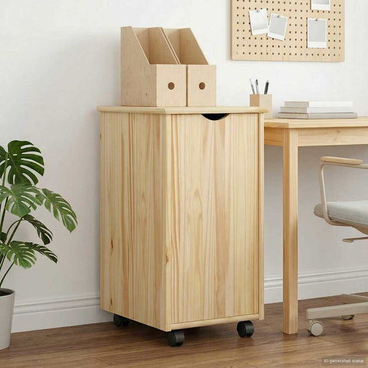 Mobile con Ruote con ruota Marrone 34 x 39 x 65,5 cm | homemem39