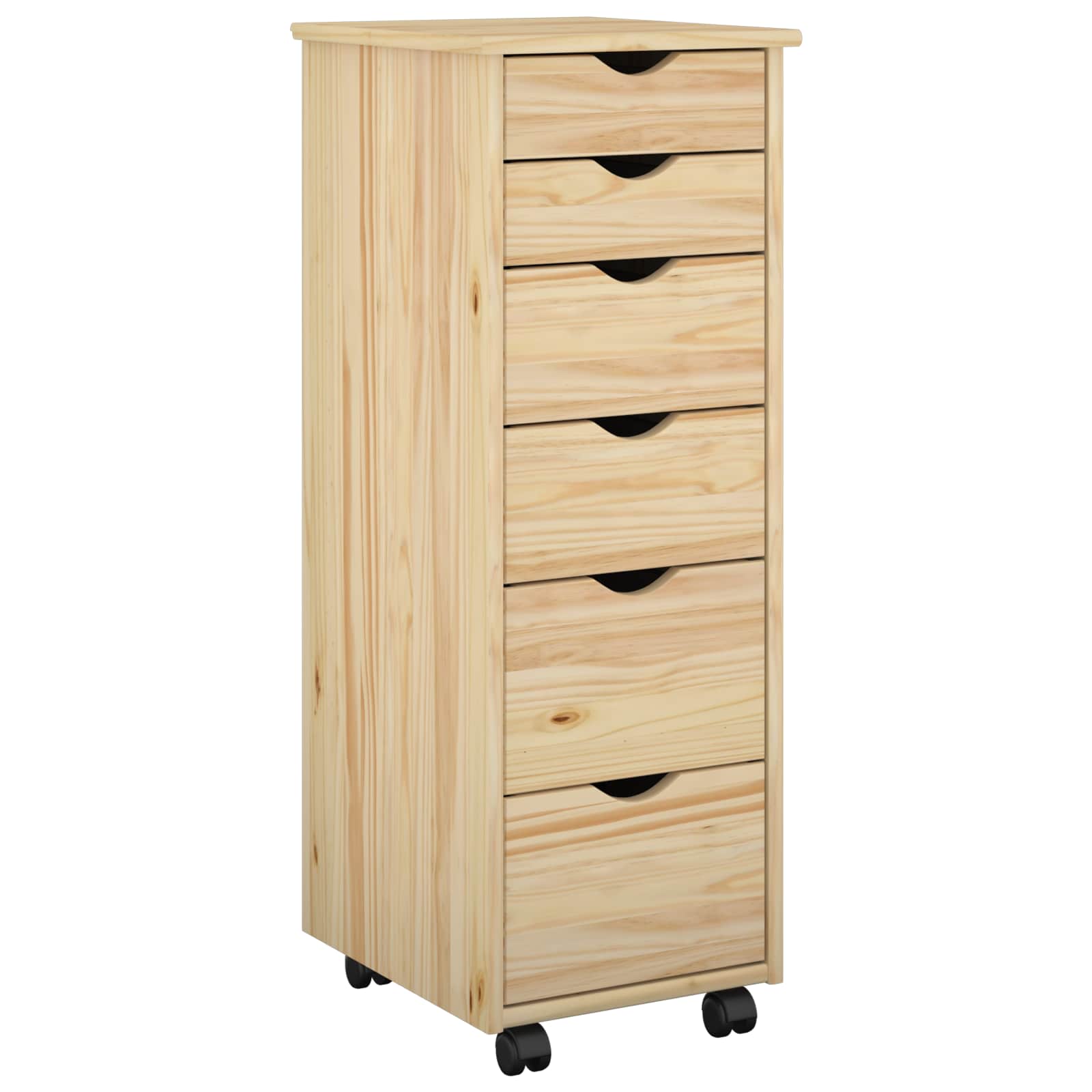 Mobile con Ruote con ruota Marrone 34 x 39 x 93,5 cm | homemem39
