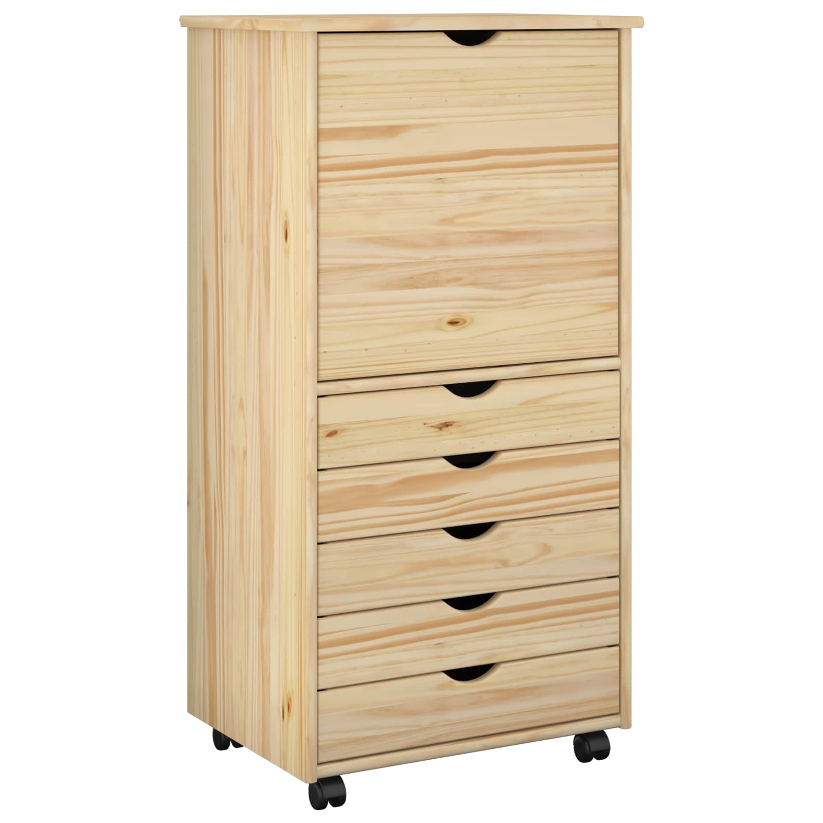 Mobile con Ruote con ruota Marrone 53 x 39 x 103 cm | homemem39