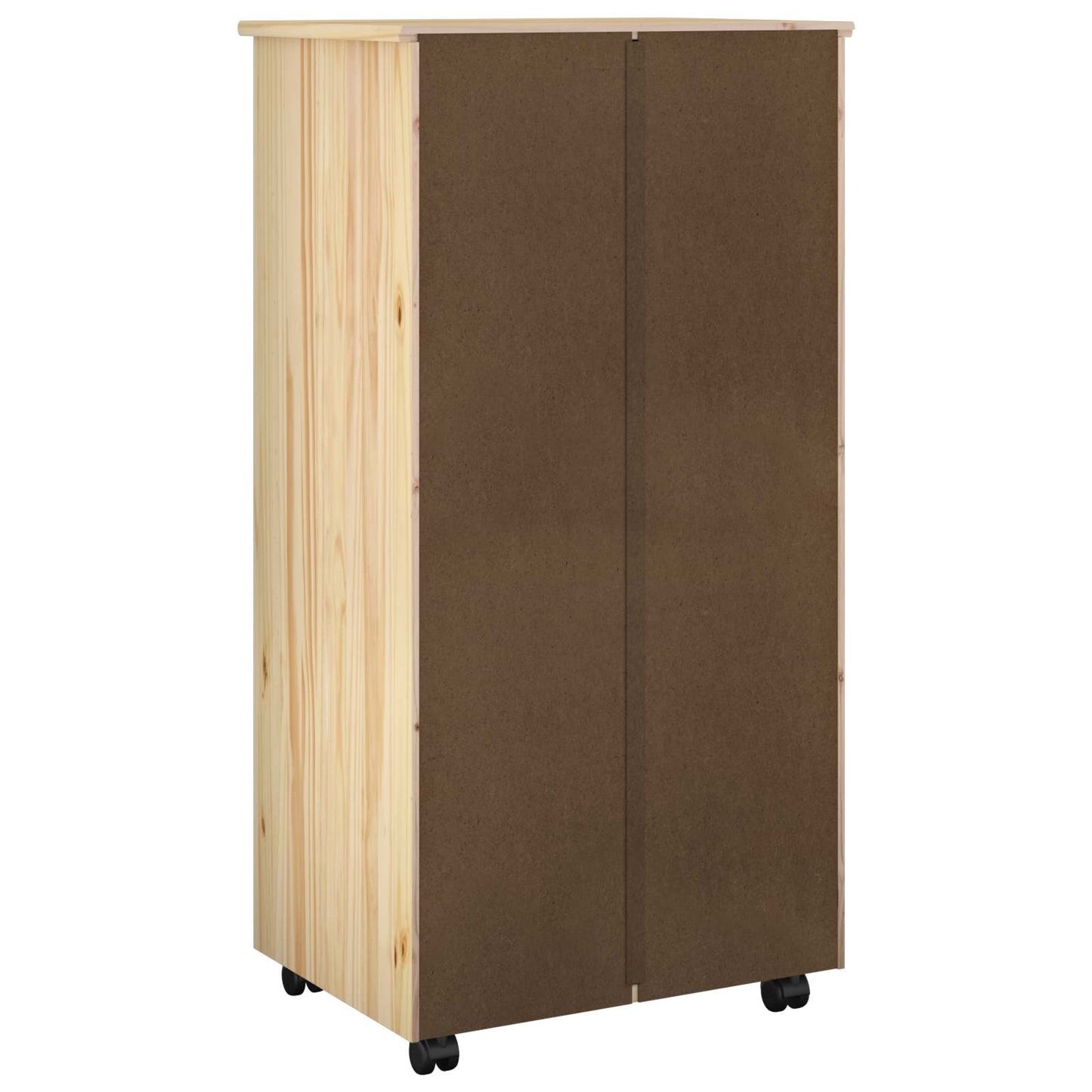 Mobile con Ruote con ruota Marrone 53 x 39 x 103 cm | homemem39