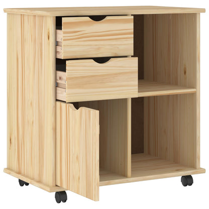 Mobile con Ruote con ruota Marrone 63,5 x 39 x 65,5 cm | homemem39
