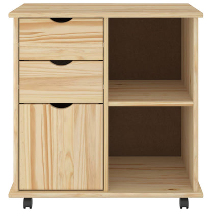 Mobile con Ruote con ruota Marrone 63,5 x 39 x 65,5 cm | homemem39