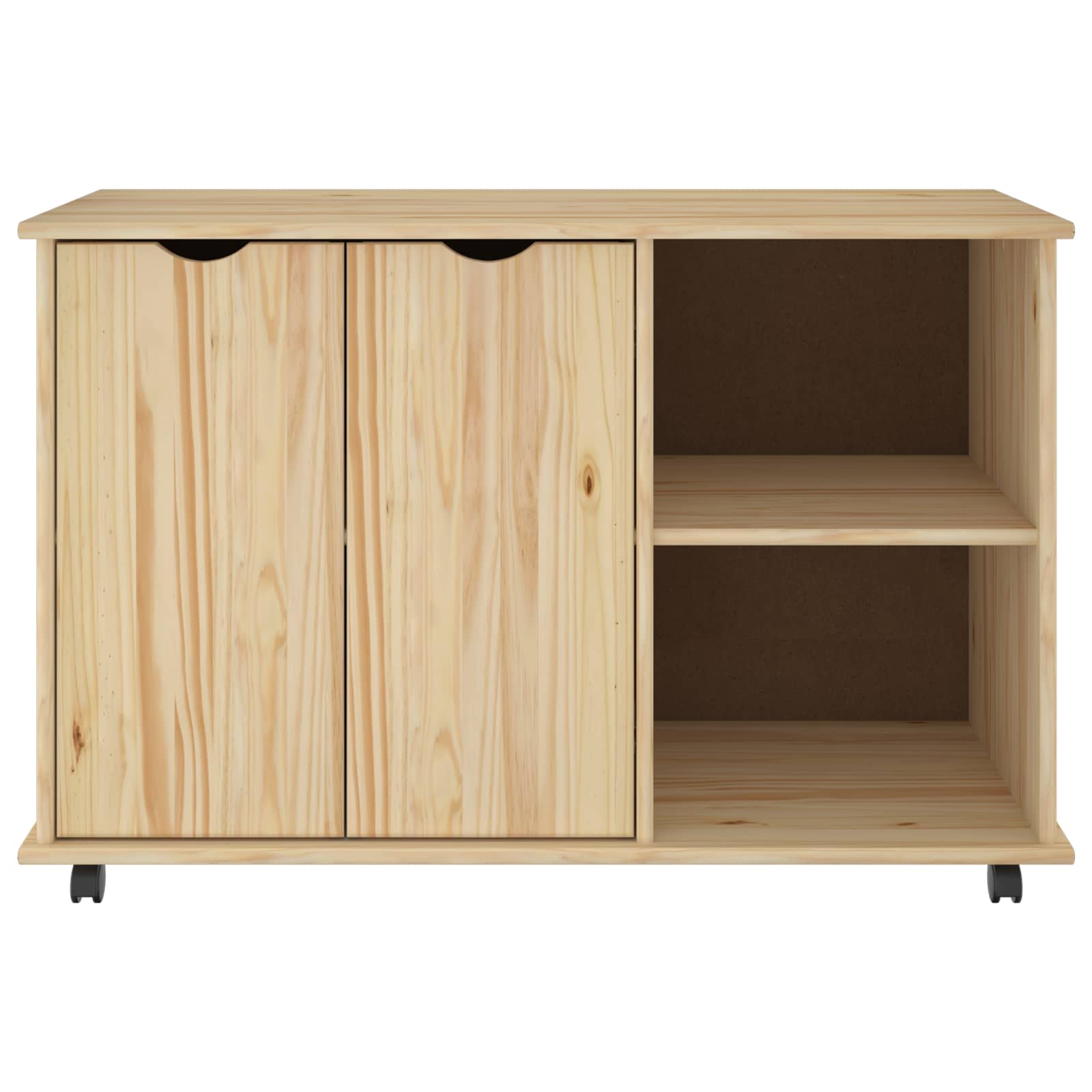 Mobile con Ruote con ruota Marrone 100 x 39 x 65,5 cm | homemem39
