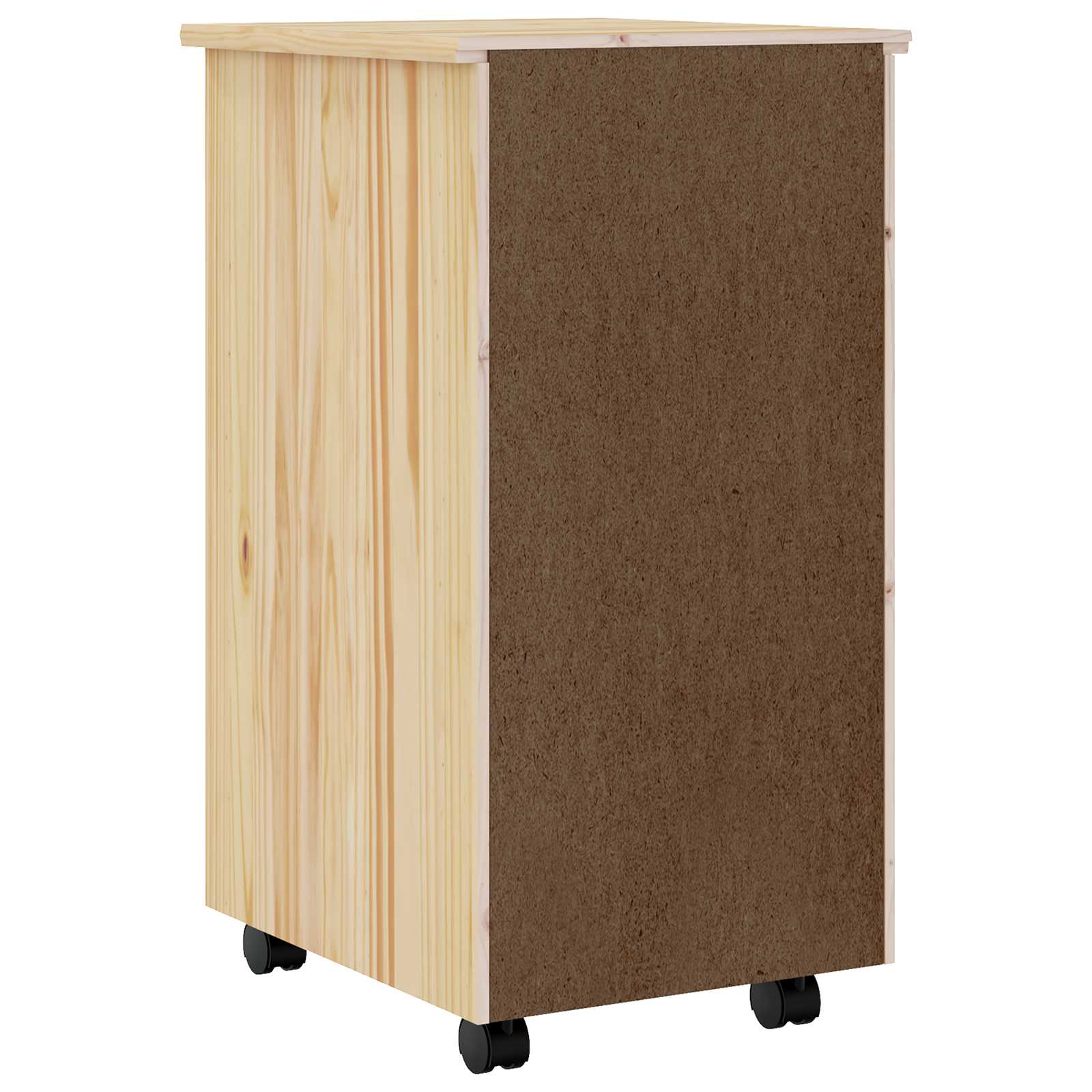 Armadietto Rotolante con Cassetti MOSS Vernice trasparente | homemem39
