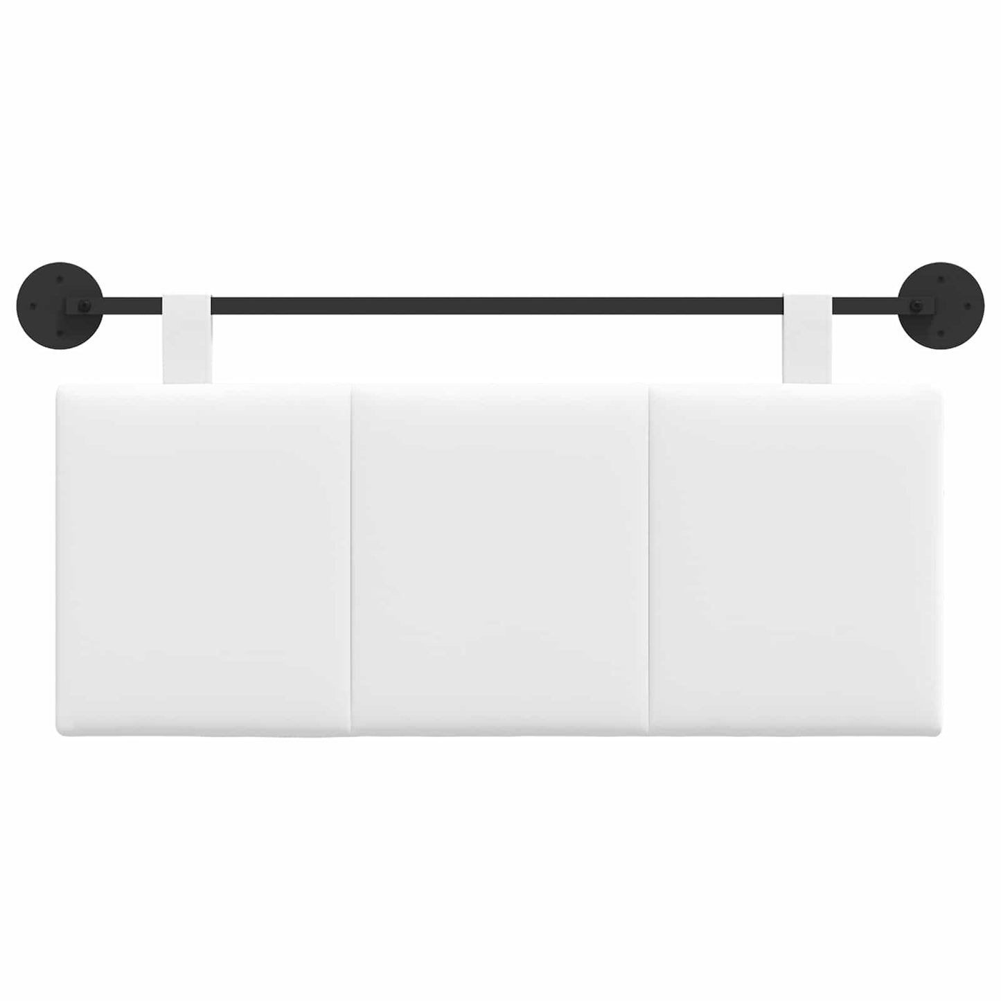 Testiera sospesa Bianco Tessuto