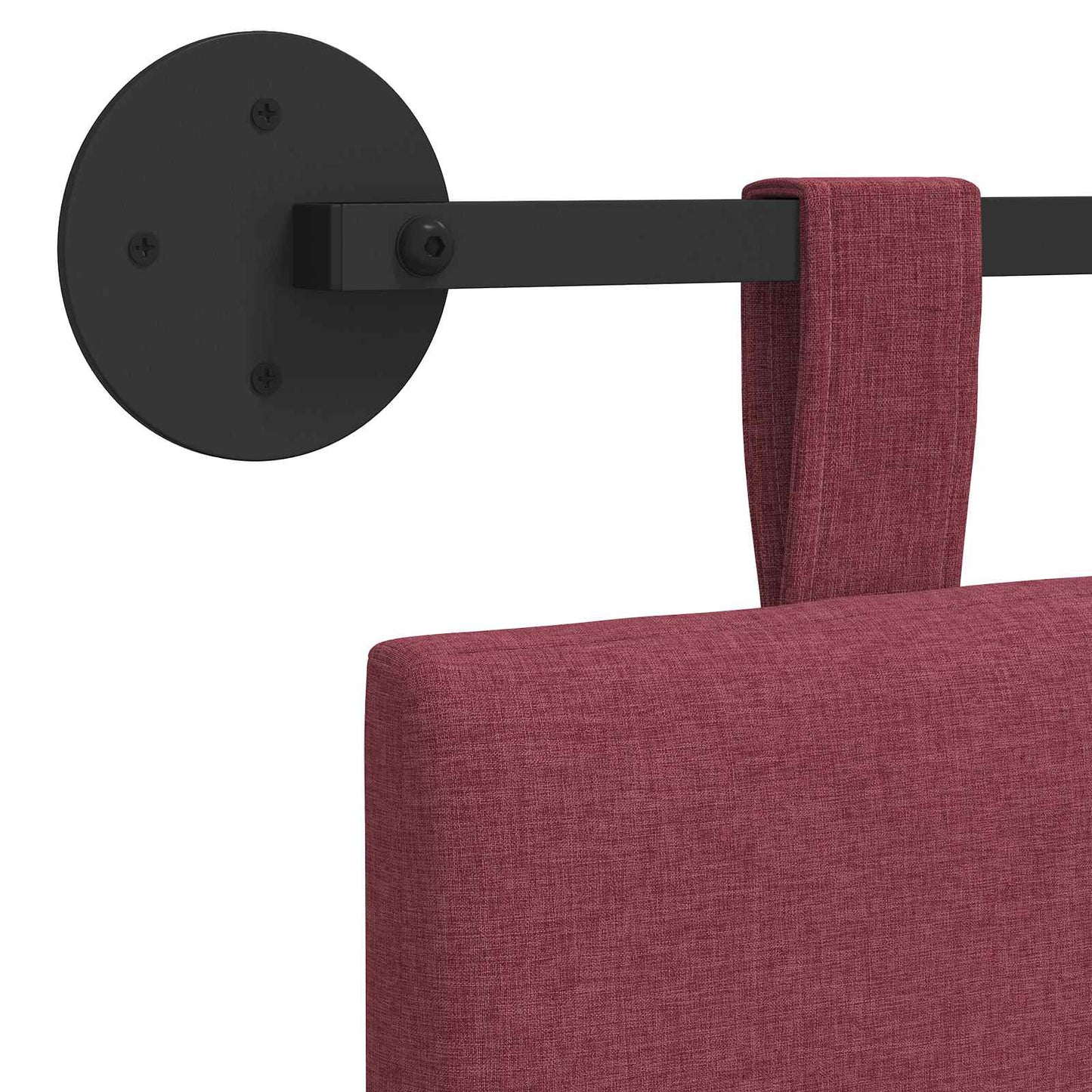 Testiera sospesa Rosso Vino Tessuto