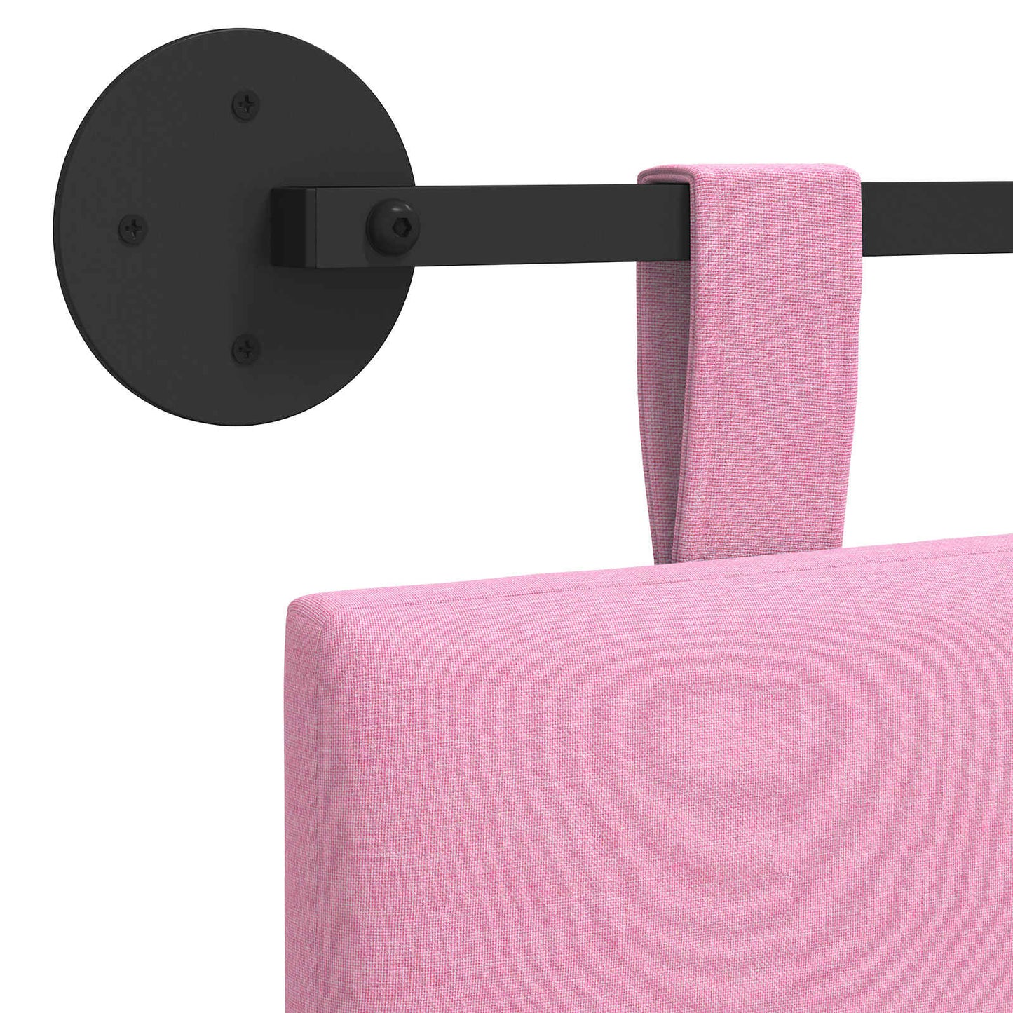 Testiera sospesa Rosa Tessuto