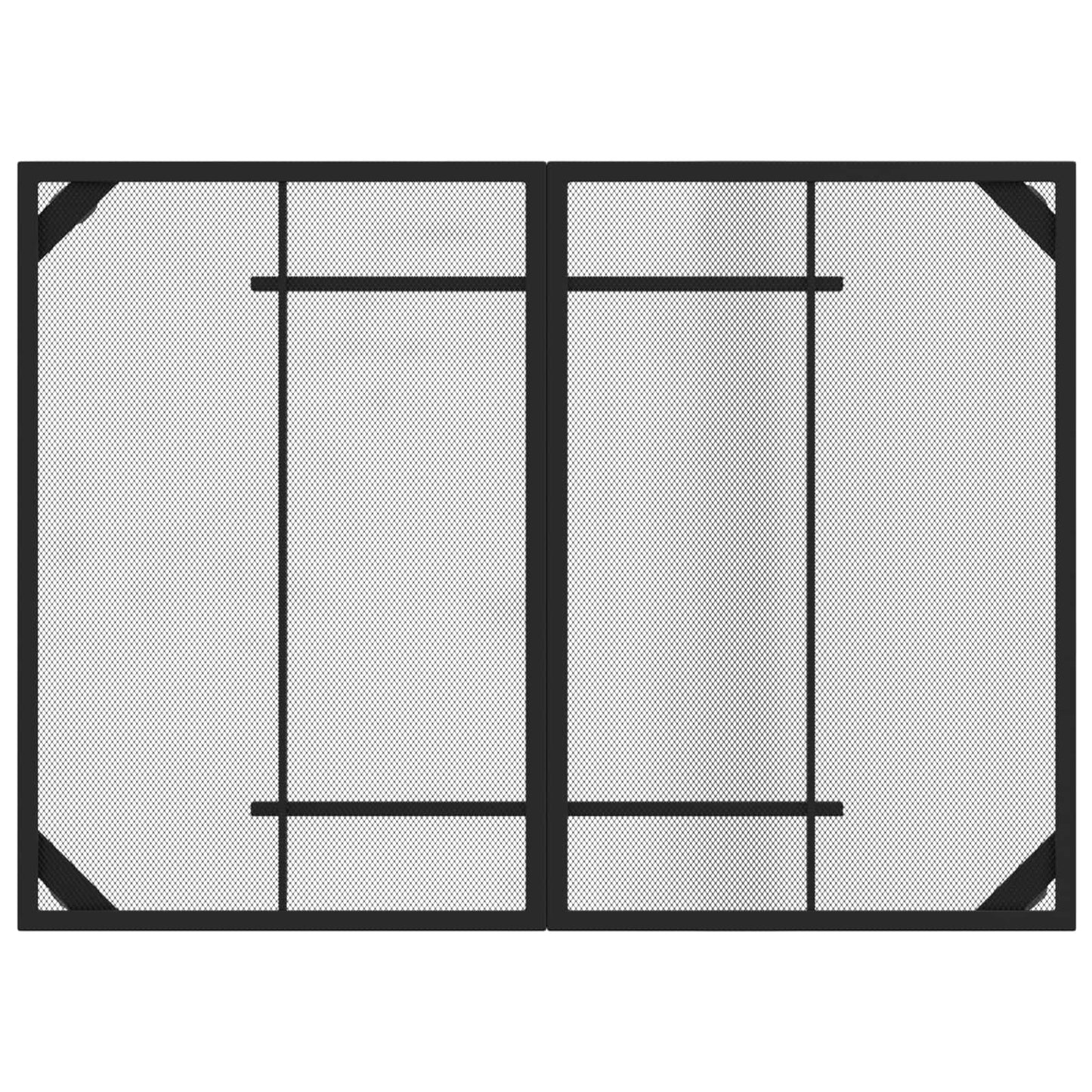 Set di Mobili da Esterno 5 pcs Antracite Ferro e Acciaio | homemem39