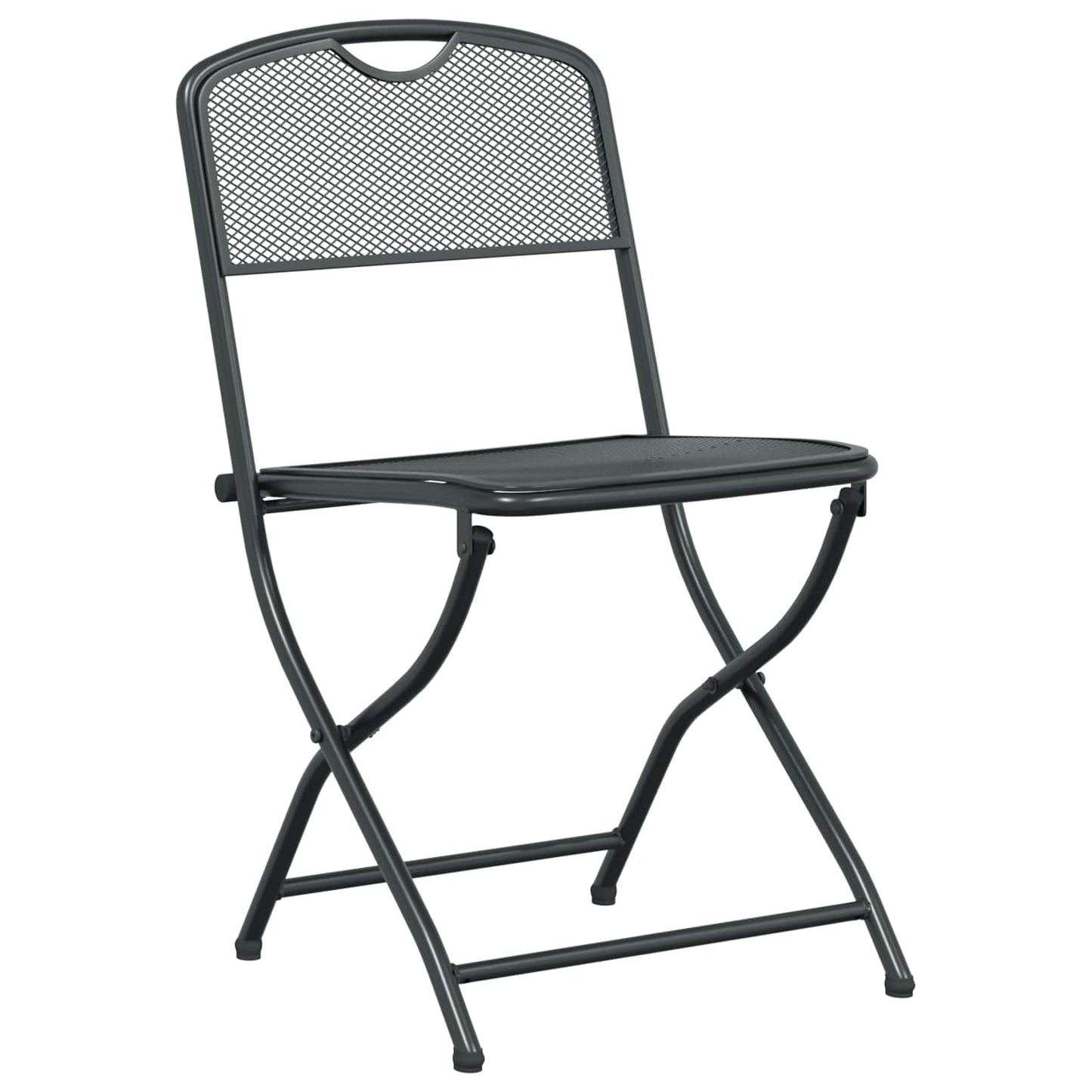 Set di Mobili da Esterno 5 pcs Antracite Ferro e Acciaio | homemem39