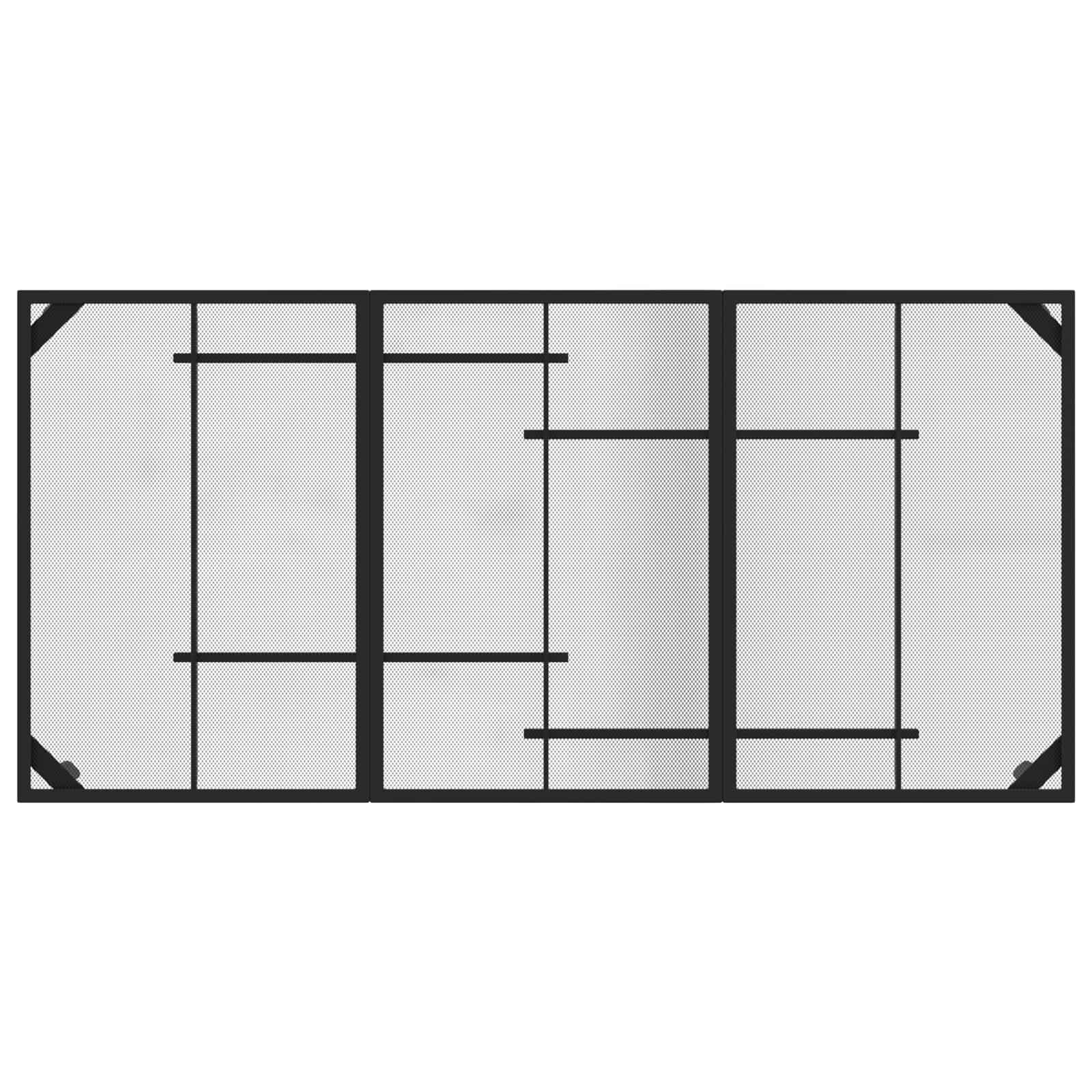 Set di Mobili da Esterno 5 pcs Antracite Ferro e Acciaio | homemem39