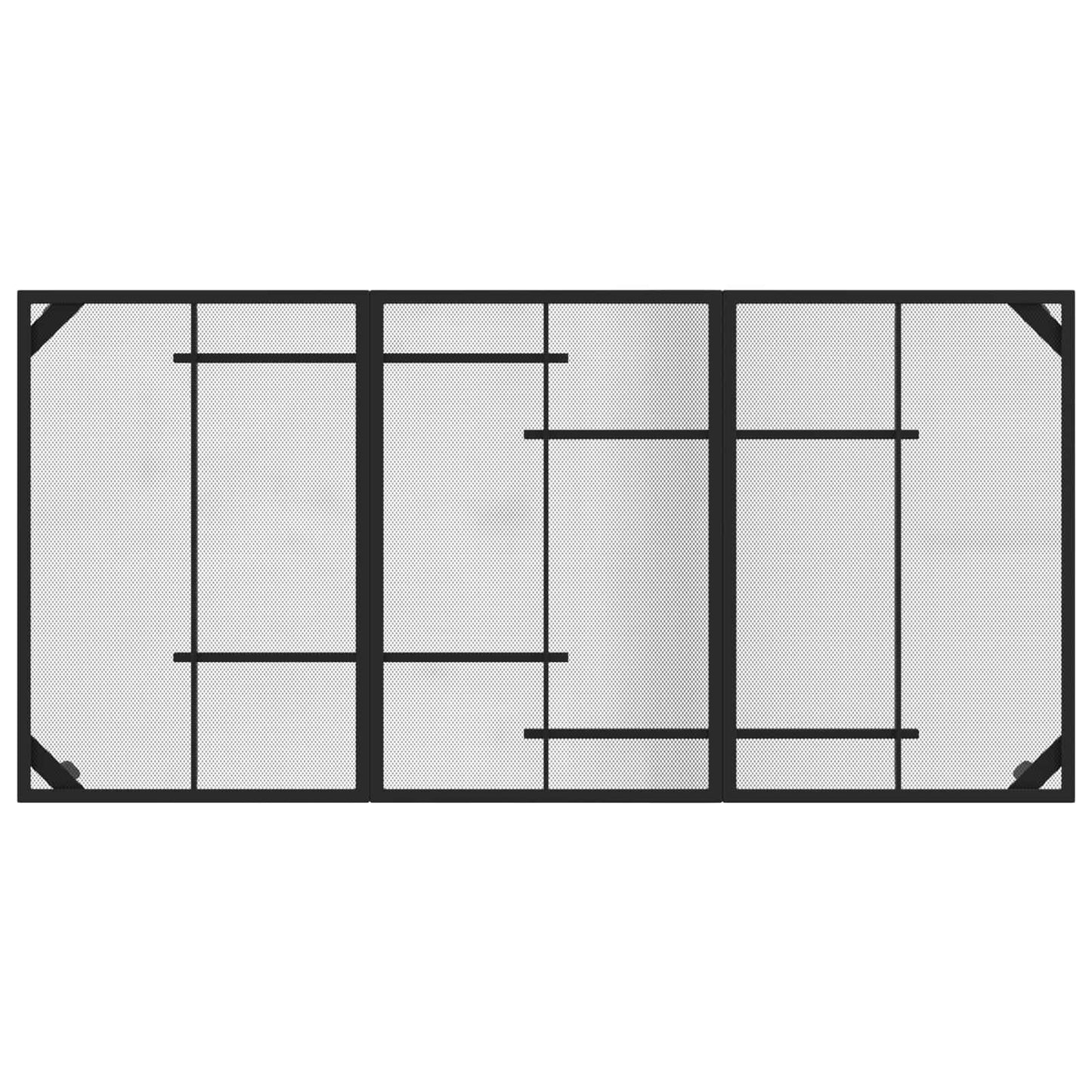 Set di Mobili da Esterno 7 pcs Antracite Ferro e Acciaio | homemem39